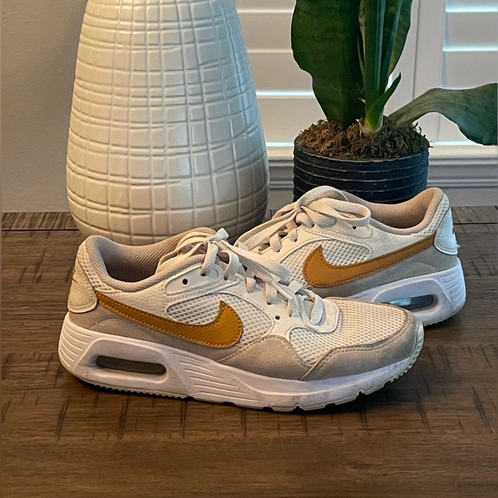Women’s size 7 Nike Air Max neutral colors